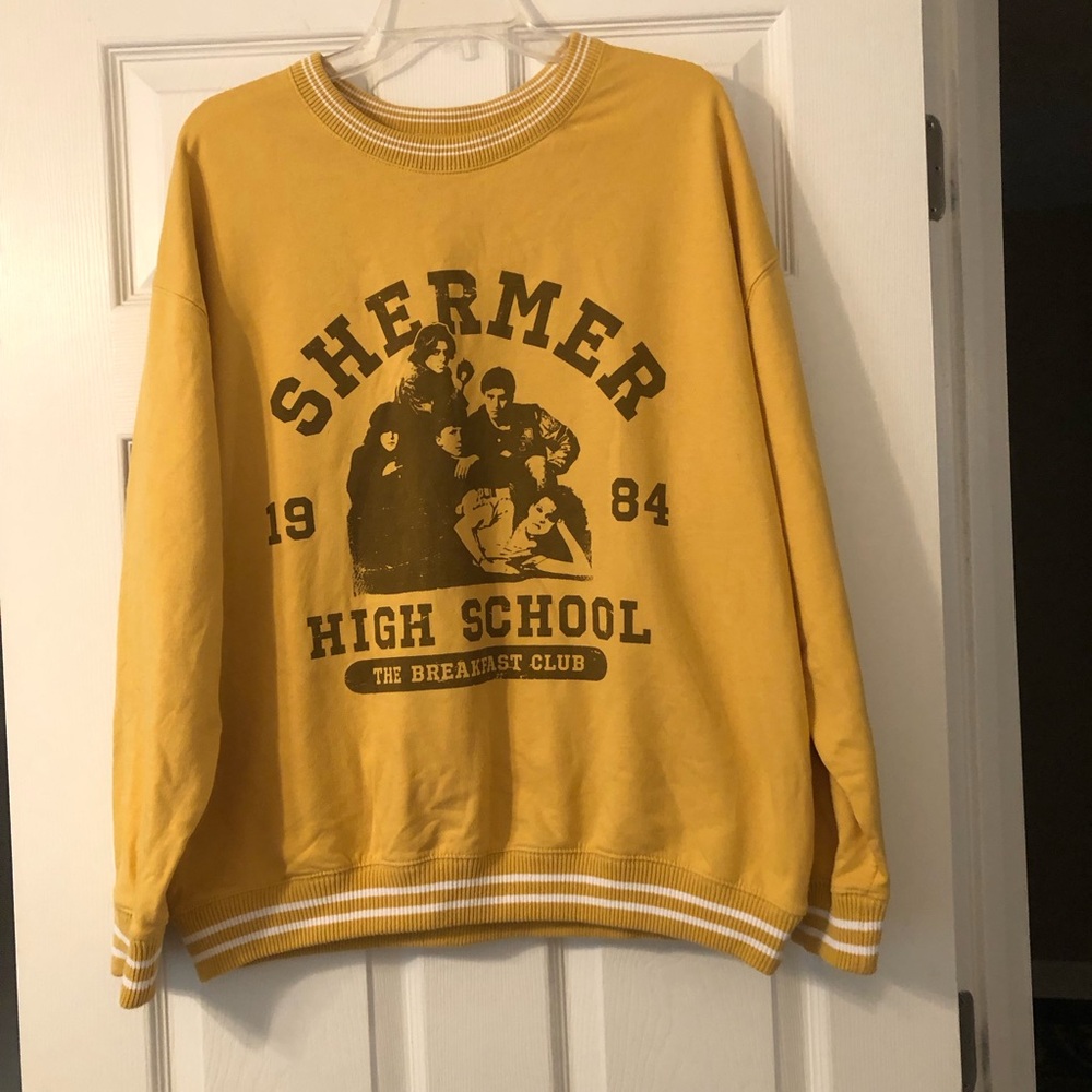 The Breakfast Club Shermer High Scool Sweatshirt size XXL/XL. NWOT.
